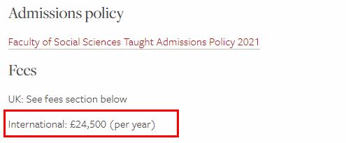 利兹大学学费一年多少